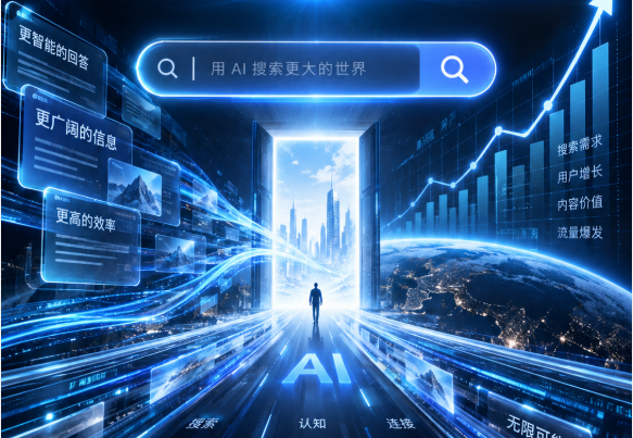 下一轮超级流量入口正在爆发:AI搜索流量